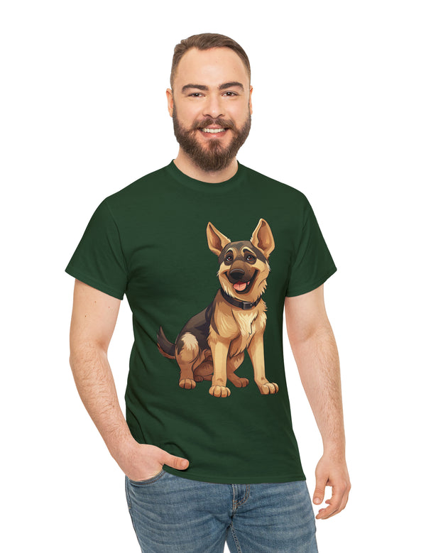 Show off your love for German Shepherds with this great looking, super comfy, t-shirt!
