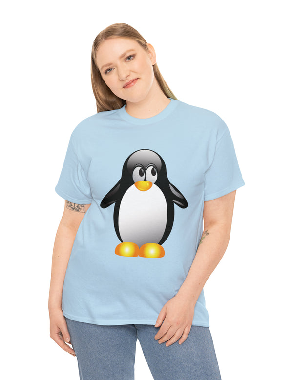 Penguin in a super comfortable cotton tee