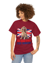 More Cocker Spaniels! British UK Flag in this great looking cotton tee