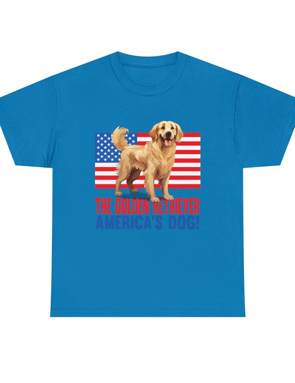 The Golden Retriever, America's Dog - in a super comfortable tee