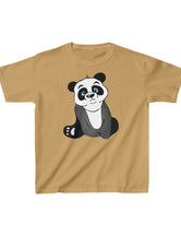 Panda in a Kids Heavy Cotton Tee