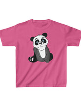 Panda in a Kids Heavy Cotton Tee