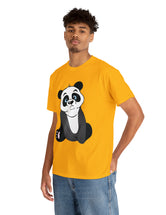 Panda in a super comfortable cotton t-shirt
