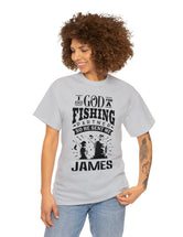 James - I asked God for a fishing partner and He sent me James.