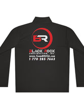 Black Rock Construction in a Darker Colored Premium Unisex Quarter-Zip Pullover