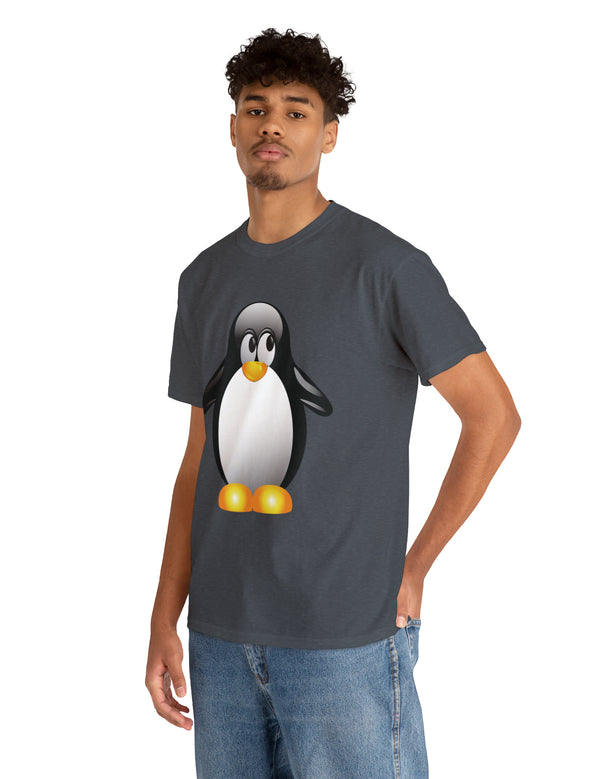 Penguin in a super comfortable cotton tee
