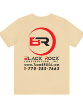 Black Rock Construction in a Premium Bella & Canvas Unisex Jersey Short Sleeve Tee