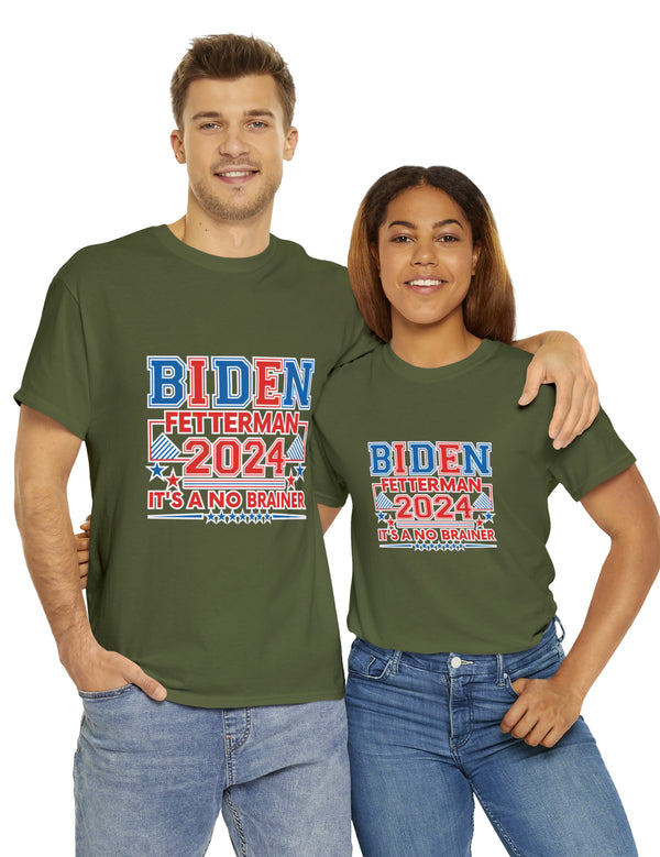 Biden-Fetterman Campaign Ticket - It's A No-Brainer!