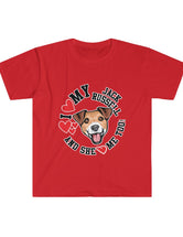 I love my Jack Russell (Female Dog) Softstyle T-Shirt