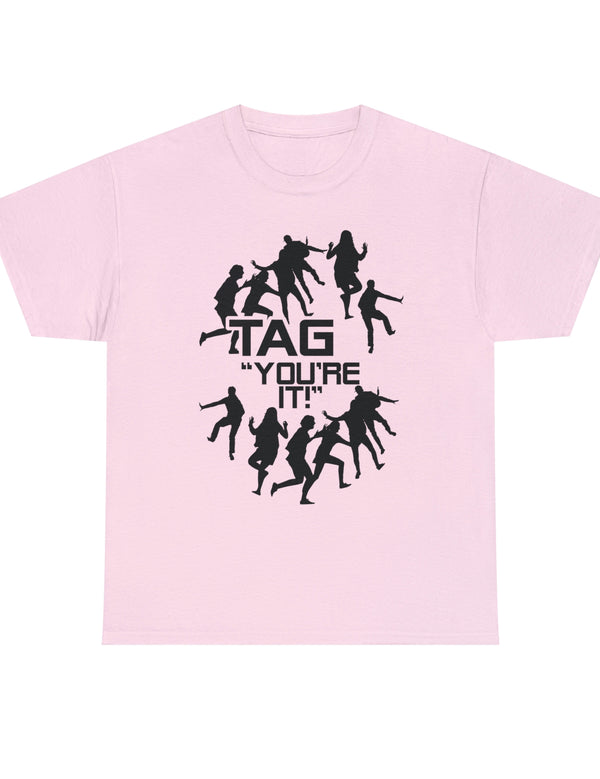 The game of Tag has never been funner! Unisex Heavy Cotton Tee