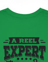 A REEL expert can tackle anything! Front-Blank, Back-Image