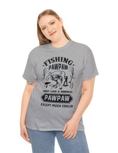 Fishing PawPaw. Just like a normal PawPaw but much cooler. Unisex Heavy Cotton Tee