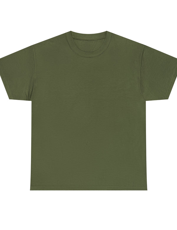 I've Got Your Six Horizontal Style Military Text in a Unisex Heavy Cotton Tee