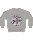 "I'm a good mom, I just cuss a little" in a Unisex Heavy Blend™ Crewneck Sweatshirt