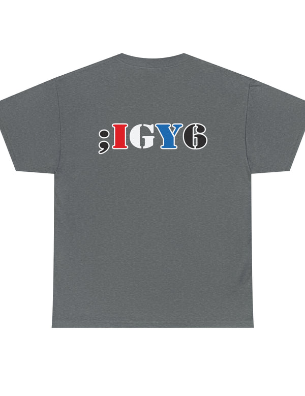 IGY6 (I've Got Your Six) - Military - You know it when you see it in a Unisex Heavy Cotton Tee