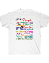 The Coronavirus Prayer in a Unisex Ultra Cotton Tee (Front and Back Print)